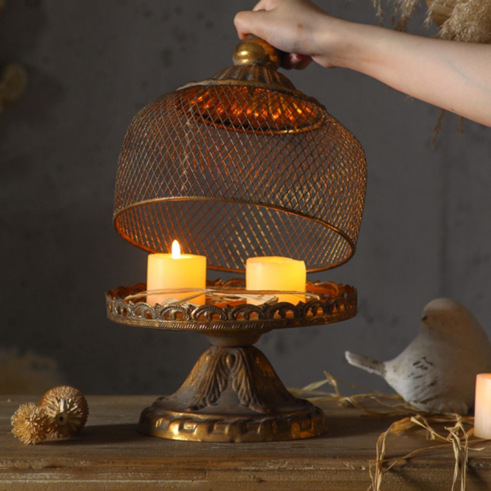 Candle Holder Decor - Dekoratif Kaide Mumluk Avrupa Estetiği ve