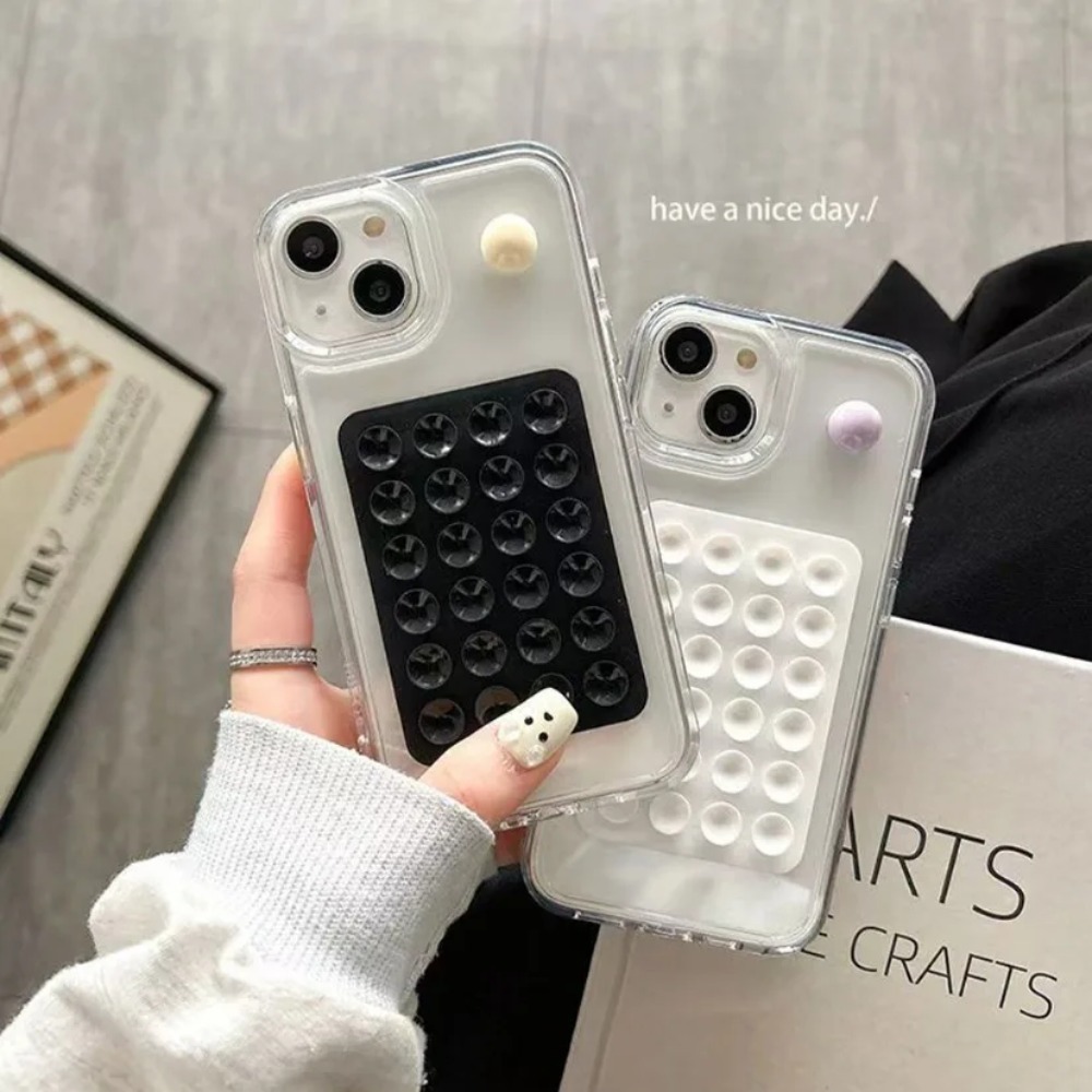 Wall Sticker - Silikon Vakumlu Telefon Tutucu Matı Çok