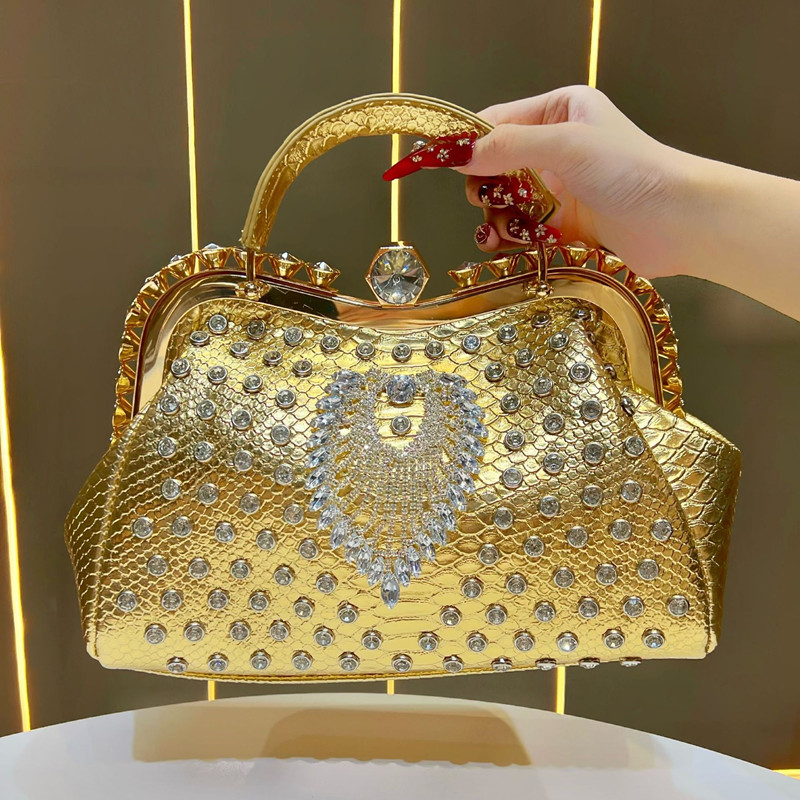 Interior Design High End - 2025 Lüks Büyük Taşlı Üstten Saplı