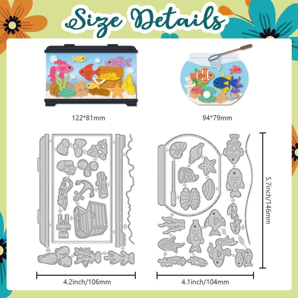 Picture Frame - Balık Tankı Kesim Şablonları Karbon Çelik