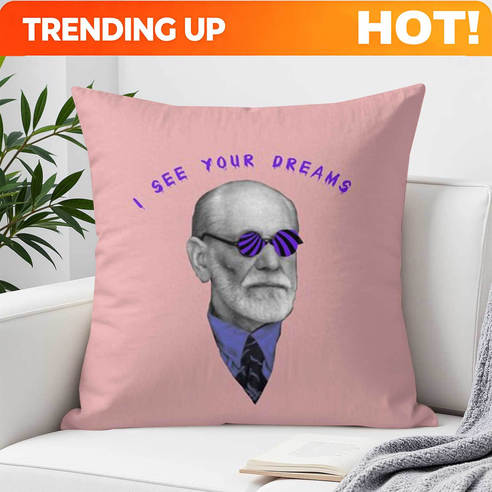 Throw Pillow - Özelleştirin 1 adet Hayalinizi Görüyorum Sigmund