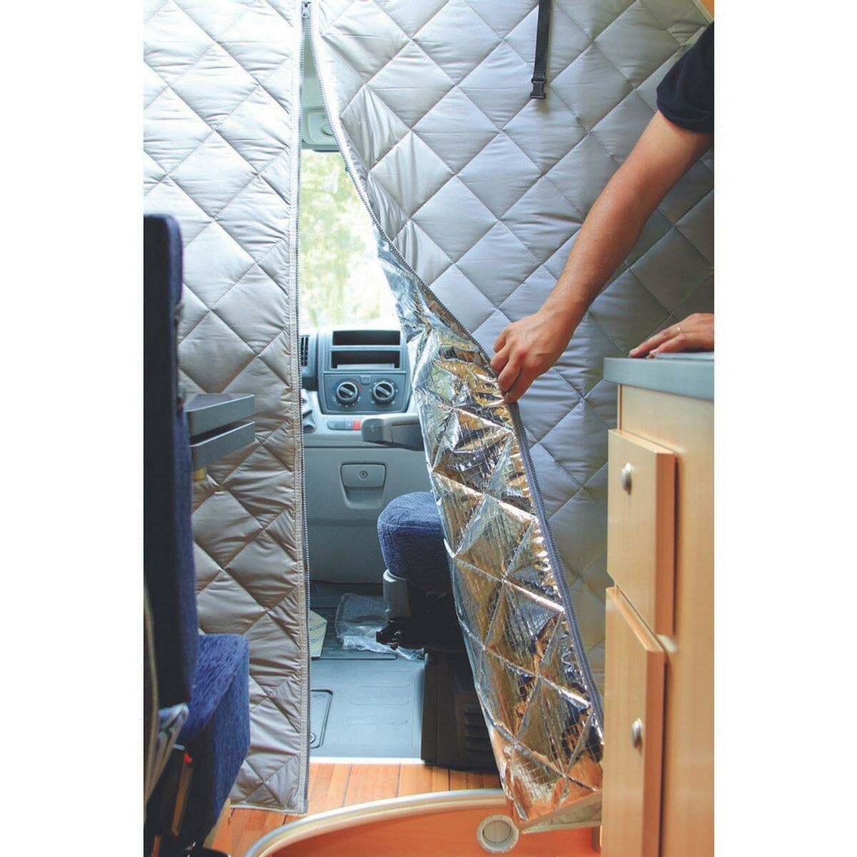 Curtain Curtain - Fiat Ducato için araba bölücü izolasyon