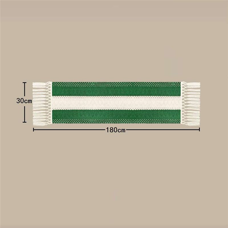Table Runner - DT15 Boho Çiftlik Evi Masa Örtüsü