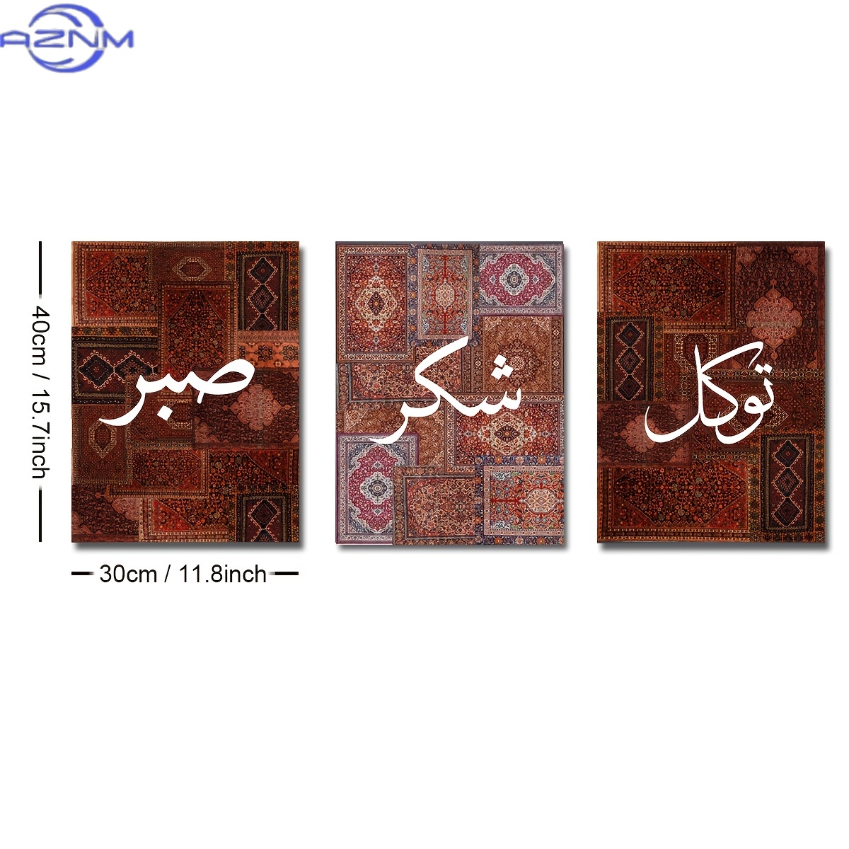2D DÜZ 3 Parçalı Set Çerçevesi - Abstract Canvas Set incelemesi ve fiyatı