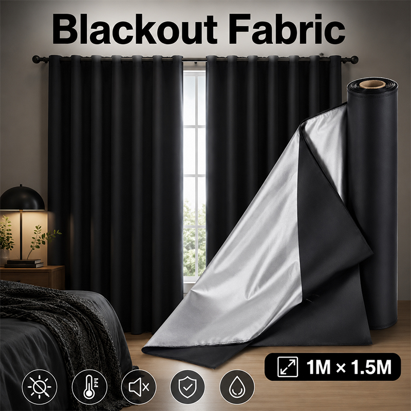 1 m Siyah Gümüş Kaplamalı Kara - Curtain Curtain incelemesi ve fiyatı