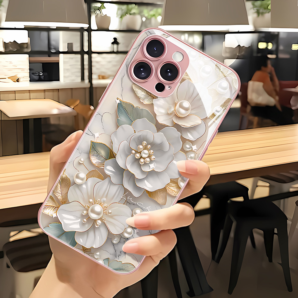 Pembe Çiçekli Temperli Cam Tel - Vase Decor incelemesi ve fiyatı