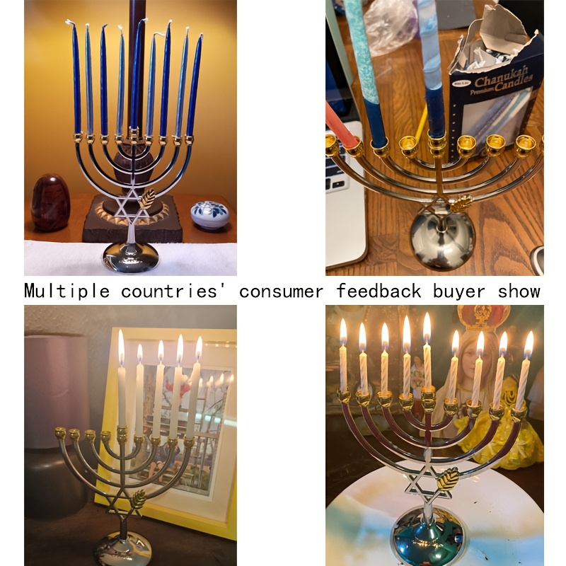 Hanuka Menorahı 9 Kollu Mumluk - Candle Holder Decor incelemesi ve fiyatı