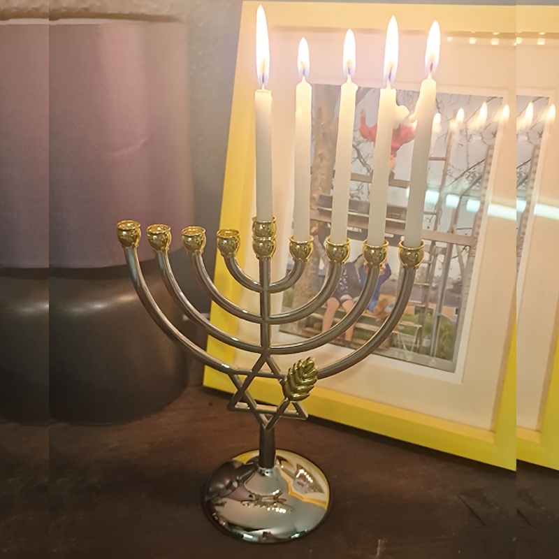 Hanuka Menorahı 9 Kollu Mumluk - Candle Holder Decor incelemesi ve fiyatı