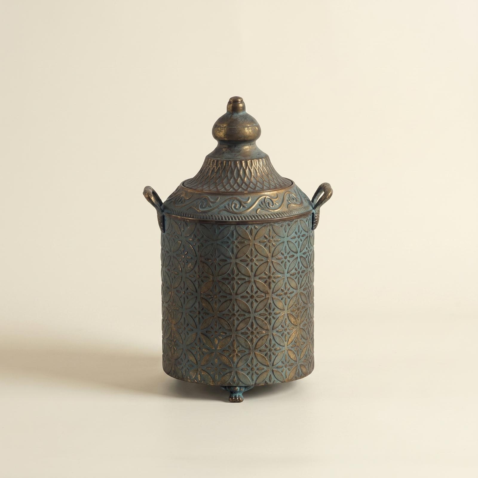 Patina Kaplamalı Metal Dekorat - Vase Decor incelemesi ve fiyatı