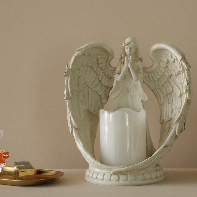 WW reçine melek elektronik mum - Candle Holder Decor incelemesi ve fiyatı