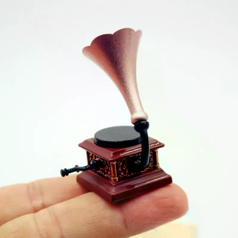 Dollhouse Vintage Fonograf Min - Interior Design Living Room incelemesi ve fiyatı