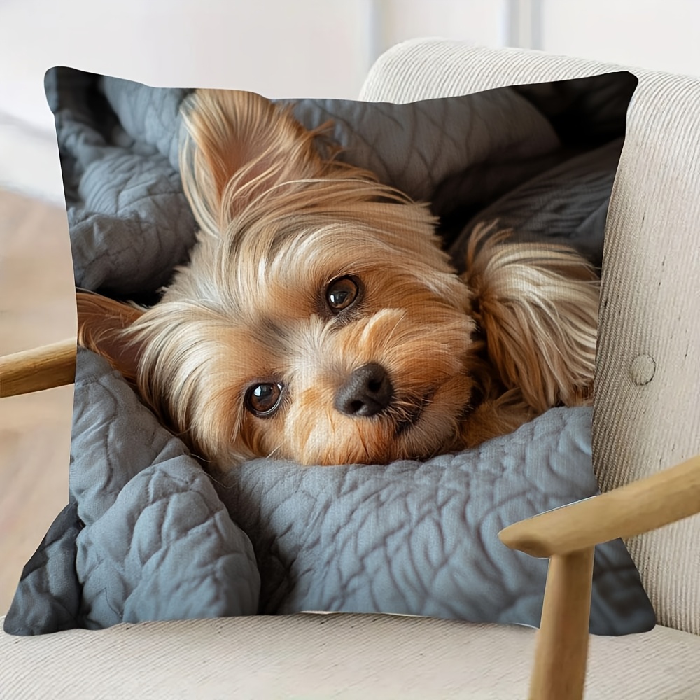 1 adet Yorkshire Terrier Baskı - Throw Pillow incelemesi ve fiyatı