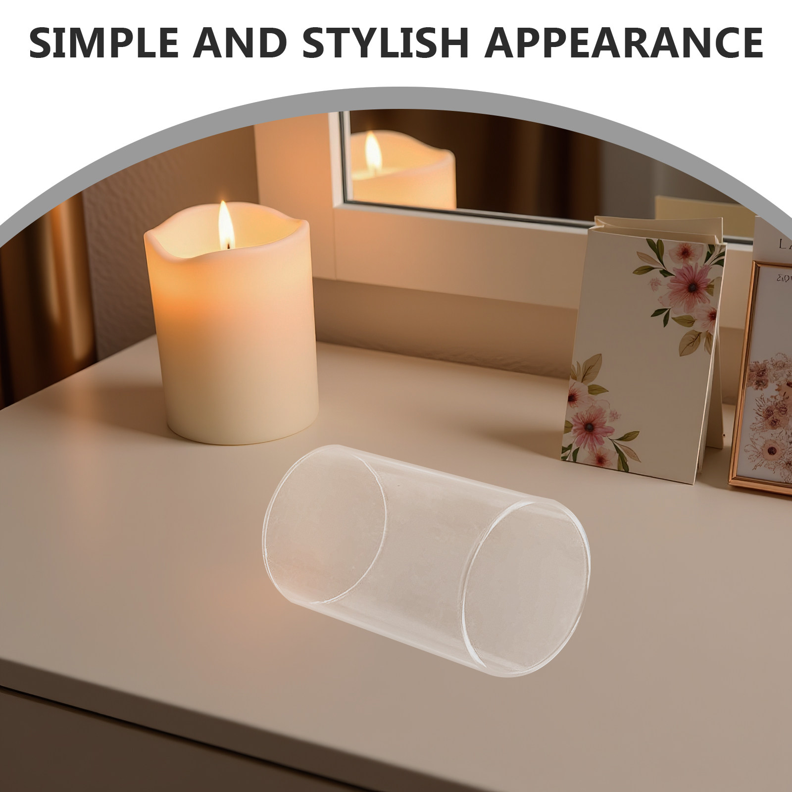 Cam Tutucu, Mum Standı, Şeffaf - Candle Holder Decor incelemesi ve fiyatı