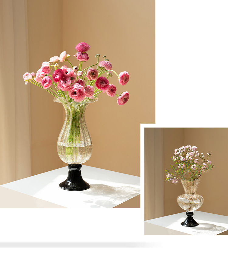 Fransız antik cam vazo süsü, o - Vase Decor incelemesi ve fiyatı