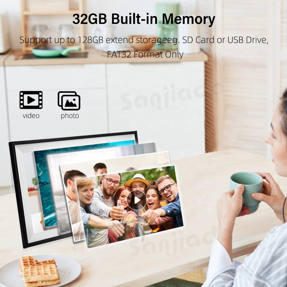 32GB Geniş Boyutlu Dijital Fot - Picture Frame incelemesi ve fiyatı