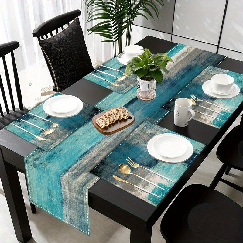 VIKAMA Morandi Soyut Mürekkep  - Table Runner incelemesi ve fiyatı