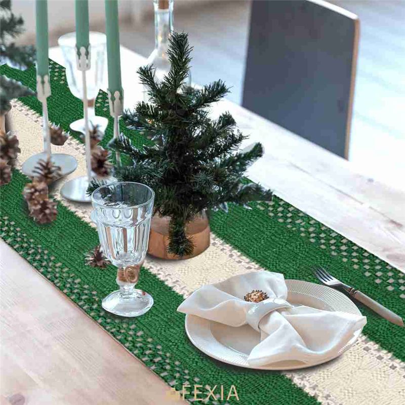 DT15 Boho Çiftlik Evi Masa Ört - Table Runner incelemesi ve fiyatı