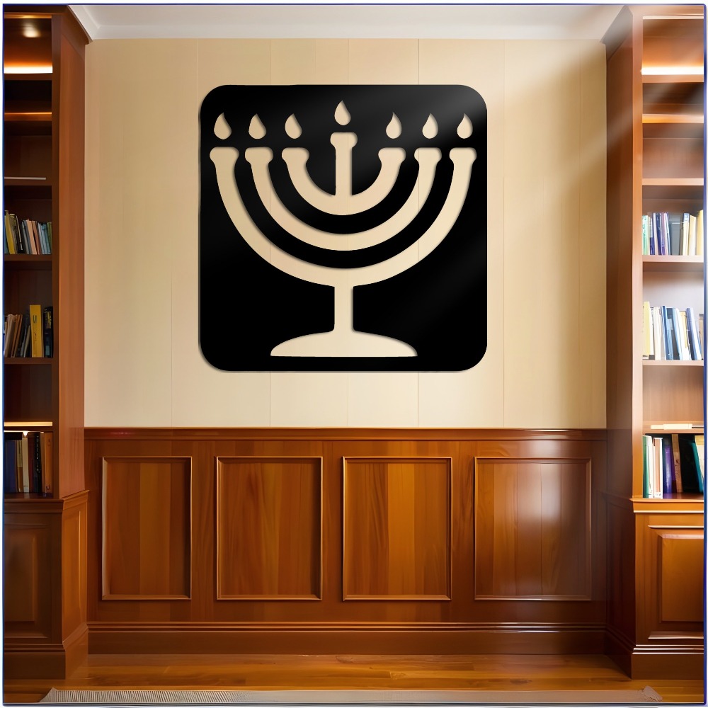 CIFBUY Vintage Menorah Metal D - Wall Art incelemesi ve fiyatı