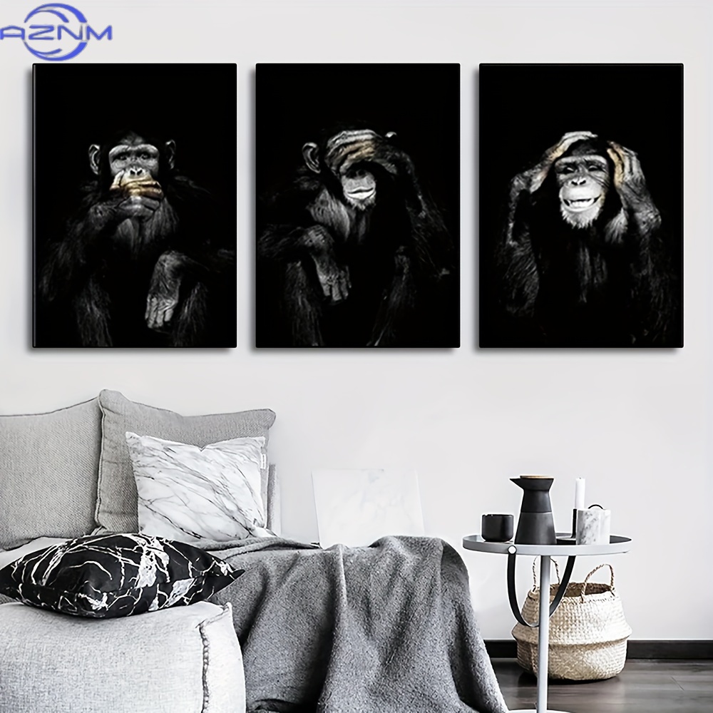 3 adet/takım Büyük Boy Çerçeve - Abstract Canvas Set incelemesi ve fiyatı
